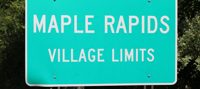 The Little Village of Maple Rapids