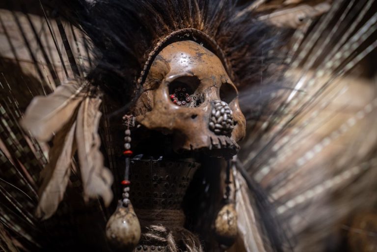 Mythos Museum Tribal Skull 768x513