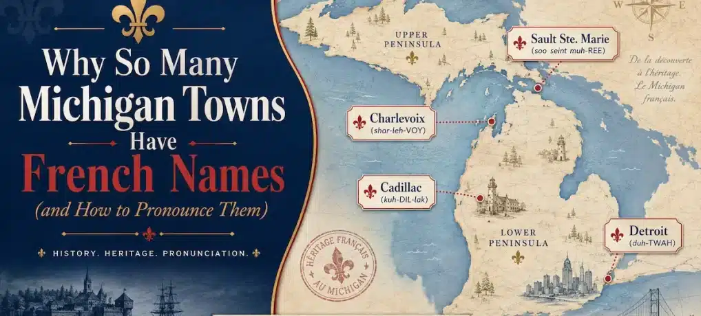 Why So Many Michigan Towns Have French Names (and How to Pronounce Them)